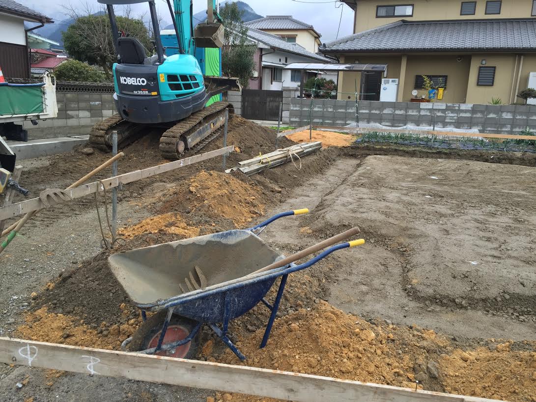 新居浜市で資金計画をしたお客様の現場写真