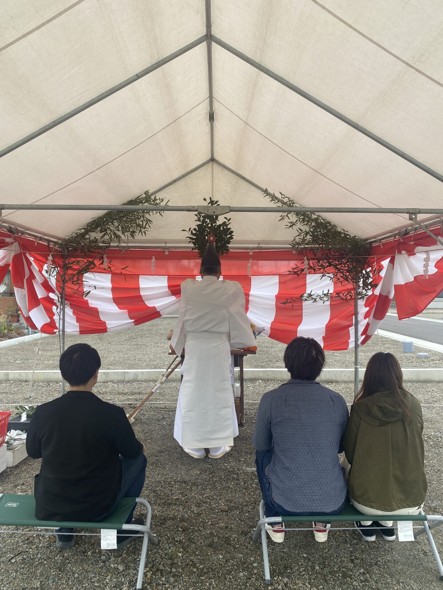 新居浜市で地鎮祭が無事に執り行われました♩